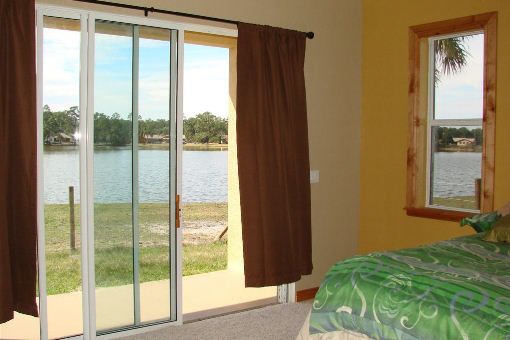 Lake view from master bedroom