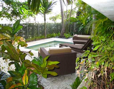 Relax time in the romantic garden