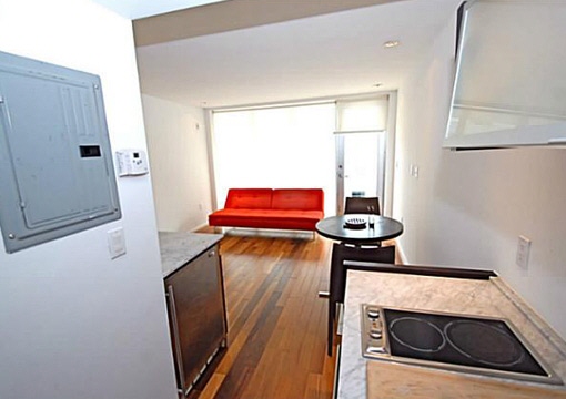 Kitchen corner view