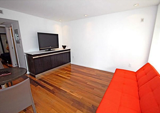 Comfortable living area with TV