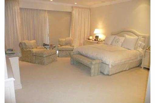 One of the three bedrooms
