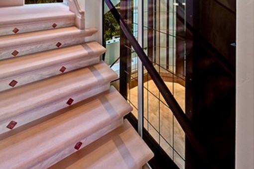 Stairs leading to the 2nd floor