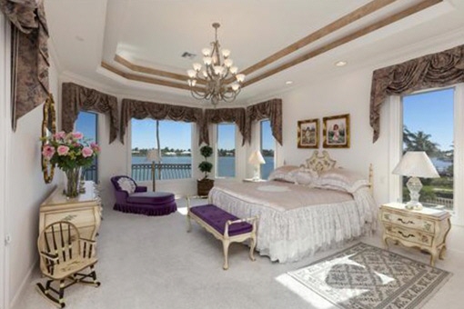 Master bedroom with panoramic views