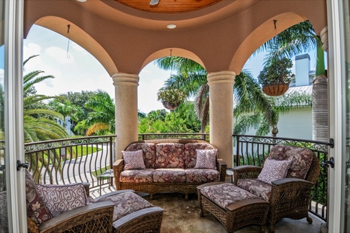 Property open balcony