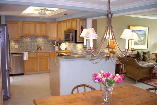 Huge kitchen view