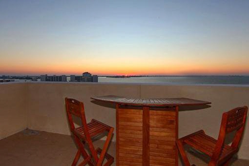 Roof terrace with gorgeous views