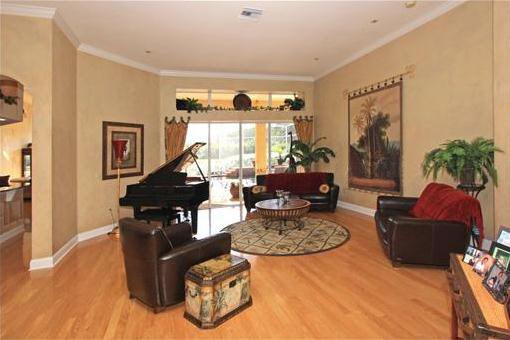 Open and inviting living room