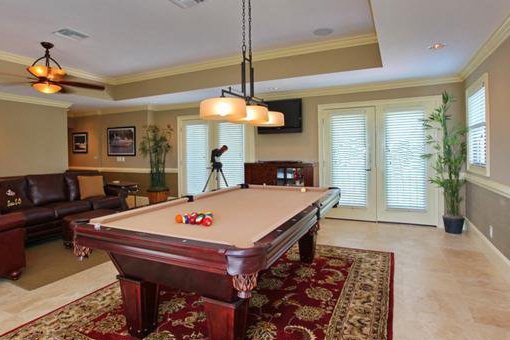 Billiard room