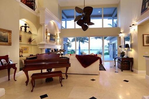 Bright open living area