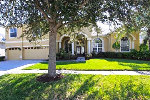 Beautiful house with the heated pool