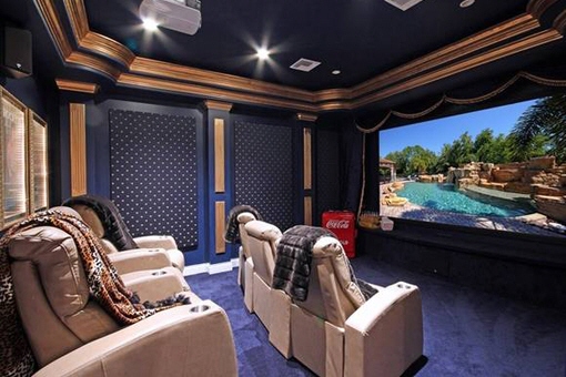 Private cinema room