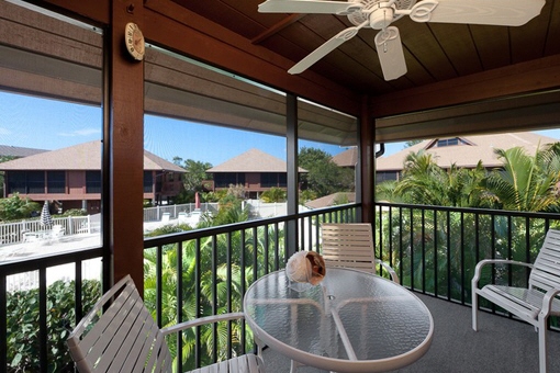 Covered balcony